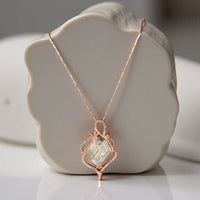 Malin 14K Rose Gold Plated Necklace