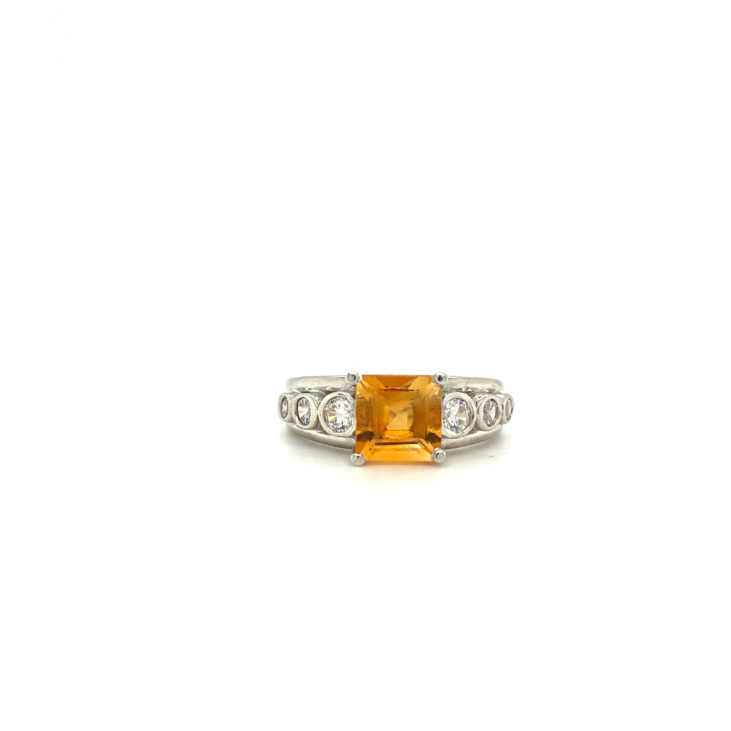 Citrine Ring in .925 Sterling Silver KSR - 10058-0