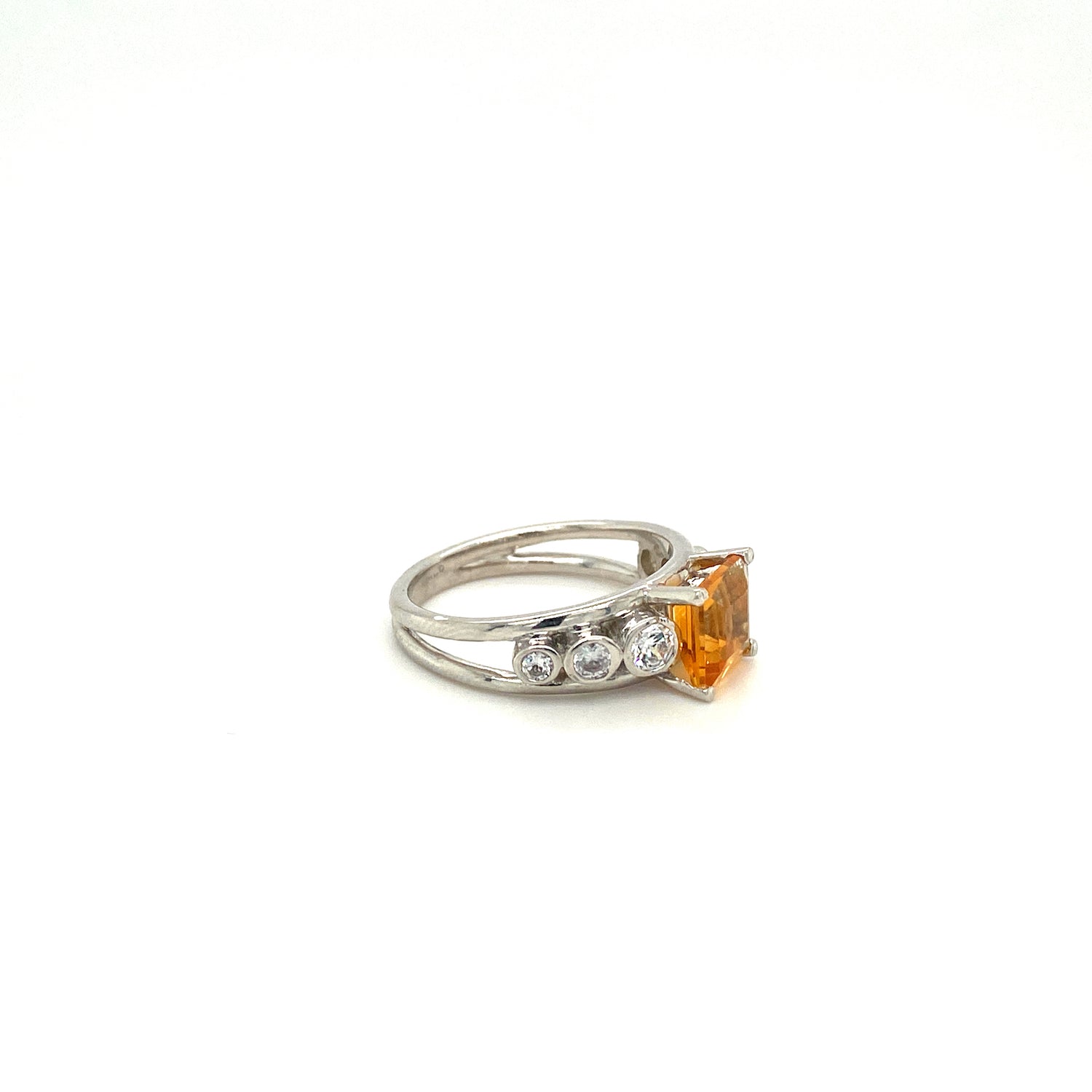 Citrine Ring in .925 Sterling Silver KSR - 10058-1