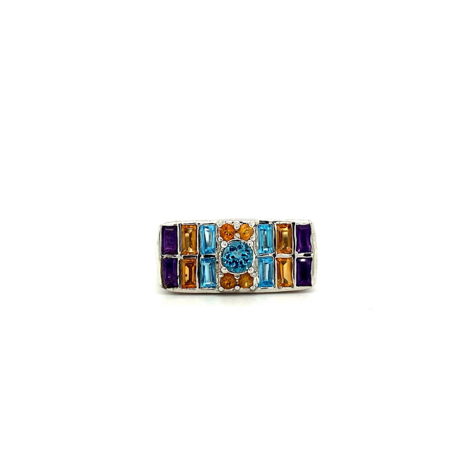 Citrine Ring in .925 Sterling Silver KSR - 1453-4