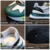 Daddy Breathable Summer Genuine Leather Thick Bottom Women's Clothing Argan Sneaker-3
