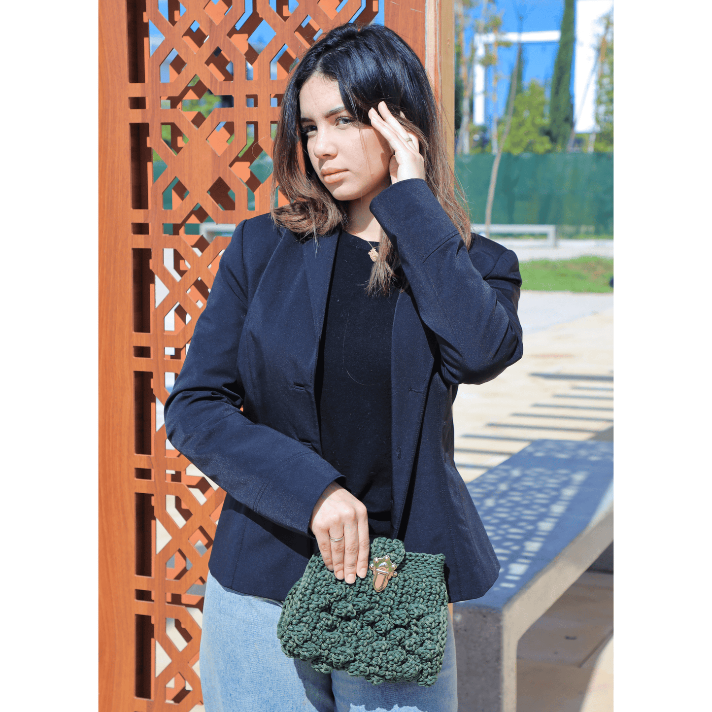 Macramee Purse