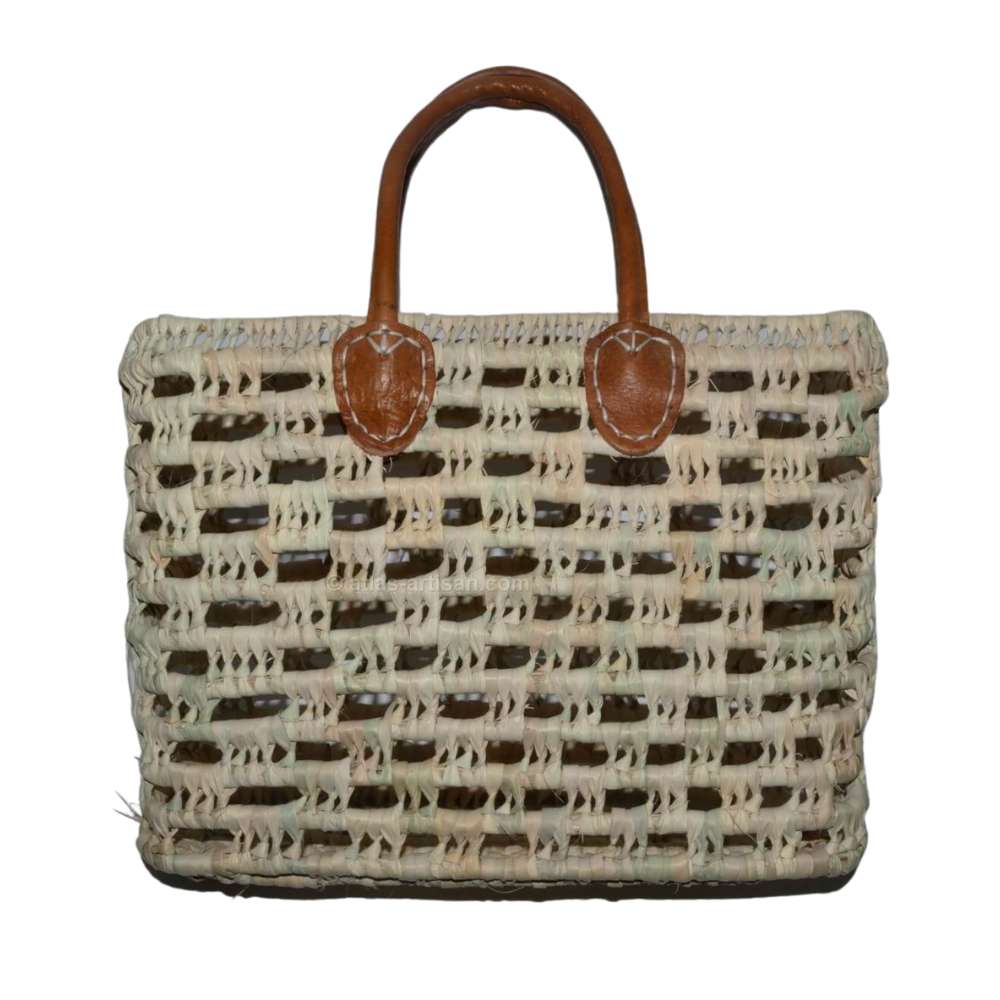 Raffia Shopper Handbag