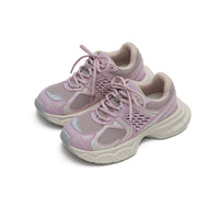 Women's Mesh Chunky Athletic Sneakers – Lavender Platform Trainers-1