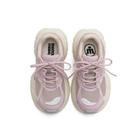 Women's Mesh Chunky Athletic Sneakers – Lavender Platform Trainers-2